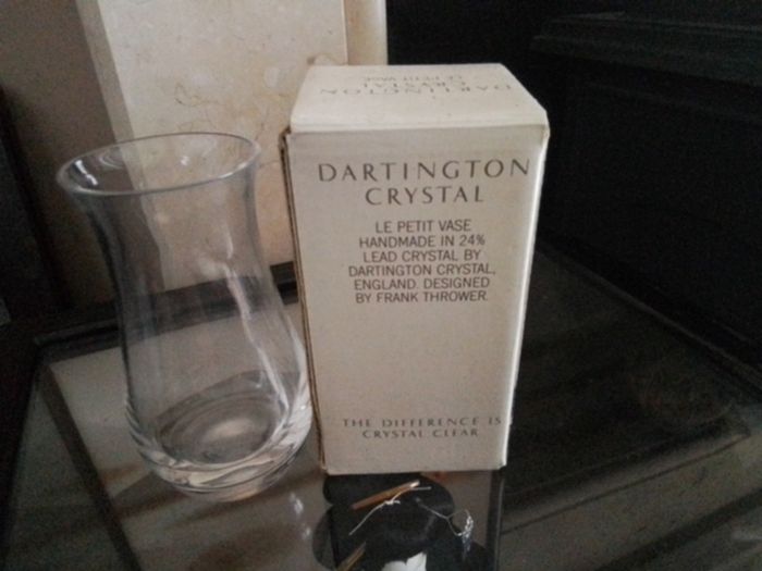 Dartington English Crystal Vase