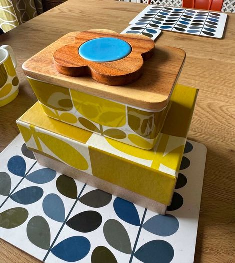 Orla kiely butterdish