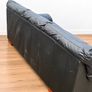 Black Leather Sofa & 2 Armchairs  FREE Delivery Image 6