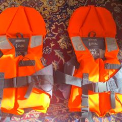 Two kids lifejackets
