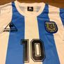 Diego Maradona Hand Signed Shirt Signed in 2015 Argentina + COA Image 8