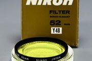 Nikon 52mm Y48 yellow filter