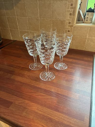 Waterford crystal wine glasses