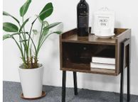main image for ad BRAND NEW Bedside Cabinet Table Nightstands Vintage Storage Home Furniture Economical Mini Drawer Bedstand Cabinet