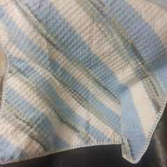 Handmade crochet baby blanket