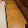 Large Antique Walnut Coffee Table Image 4