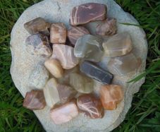 Natural Moonstone tumblestones,Crystals,Moonstone