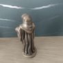 Tudor Mint Myth Magic WAPW Pewter Grim Reaper Skeleton Scythe Miniature Figurine Image 2
