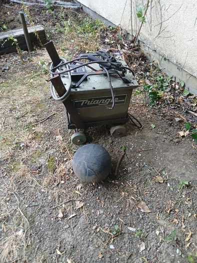 vintage triangle welder