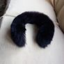 Fox Fur Collar Black (Genuine Fur) Excellent Condition Image 4