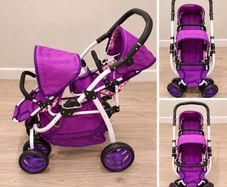 Dolls' Double Buggy