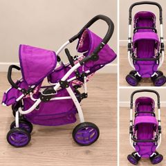 Dolls' Double Buggy