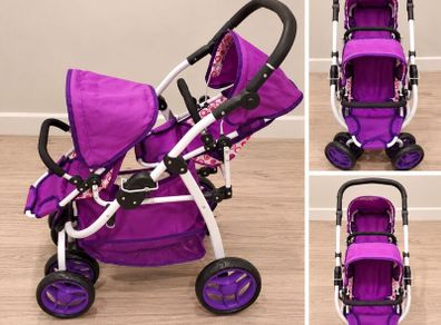 Dolls' Double Buggy
