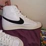 Nike White Blazer Mid runners size 6.5 Image 5