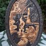 2 X 15 Inch Bretby Pottery Art Deco Japanese Wall Plaques Image 5