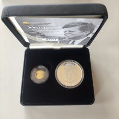 JFK Gold & Silver Proof Irish Central Bank Coin Set