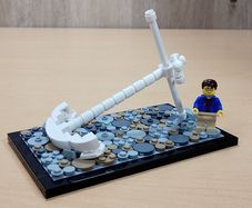 LEGO Greystones Harbor The Anchor build