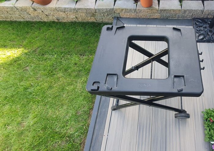 Ninja barbecue trolley stand