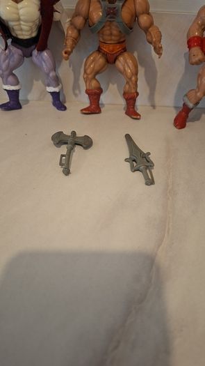 He-Man Figures from 1980's x3 with accessories