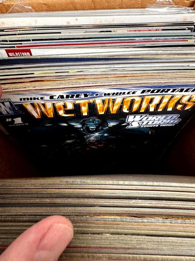 Indie Long Comic Box w 325 Comics for Sale
