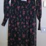 V By Very Floral Mesh Maxi Dress Size 12 Nwt Image 2