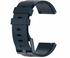 LARGE NAVY Silicone Band Strap For Fitbit Versa, Versa 2, Versa Lite Replacement