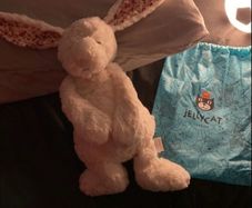 jellycat huge bashful bunny petal 70cm