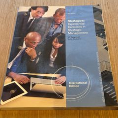 Strategize!: Experiential Exercises in Strategic Management