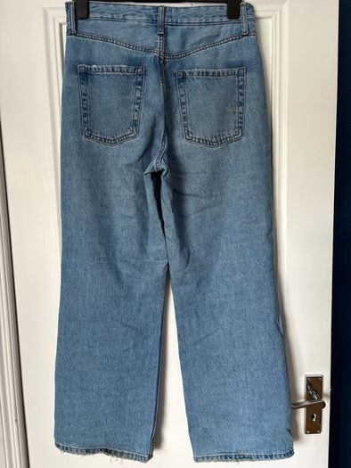 river island wide leg jeans