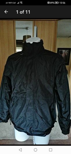 beautiful new mens raggatta black jacket