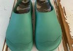 Livergy Made in Italy  Mens Green Clogs Shoes size UK8/9 EU42/43 Postage included