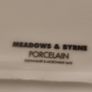 Large Rectangular Platter Meadows & Byrne Porcelain Large Serving Plate. Image 6