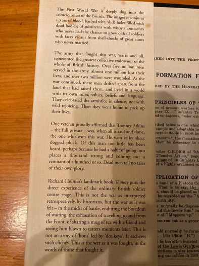 War book: ' Tommy. The British soldier on the Western Front 1914-1918'