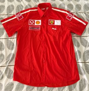Vintage Fila Ferrari Scuderia Official Shirt XL