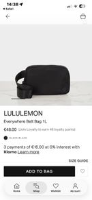 lululemon bag