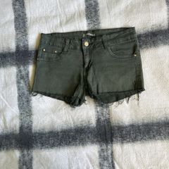Dark green shorts