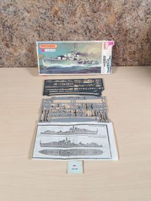 Vintage matchbox PK-64 HMS Kelly model kit 1:700 scale  1980