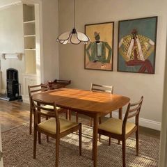 Mid Century G Plan Teak Extending Dining Table & 4 Matching Chairs
