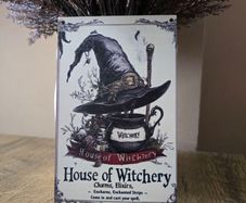Halloween sign - witchery