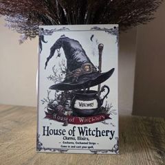 Halloween sign - witchery