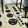 Power Rack Olympic Weights Barbell Dumbbells Bench Image 7