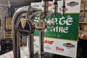 home bar setup