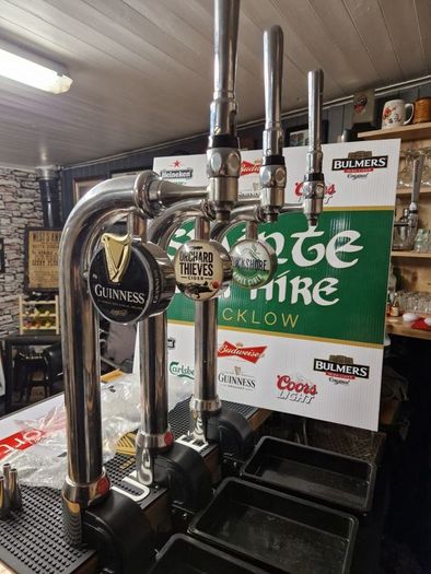 home bar setup