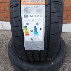 2 X Brand New Tyres 225/45 R17 94w Xl Yeda Opteco S1