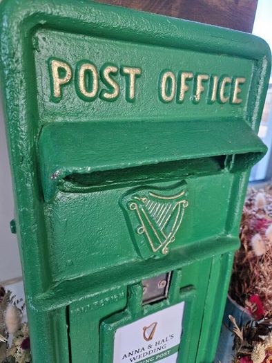 FOR RENT Irish Wedding Postbox