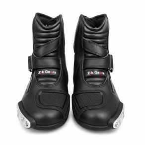 Genuine Leather Motorbike Riding Boots | Waterproof Motorcycle Boots for Men | Protective Biker Boots