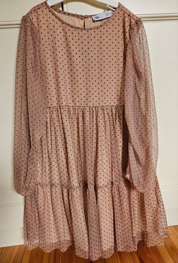 ZARA Kids Polka Dot Dress 8 Years