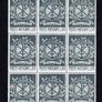1969 Vatican City The 100th Anniversary of the Circle of Saint Peter Commemorative Stamps  Blocks of 15 Mint Never Hinged (MNH) Image 2