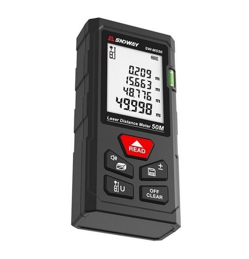 Laser Distance Meter, 50M  Rangefinder, Laser Tape