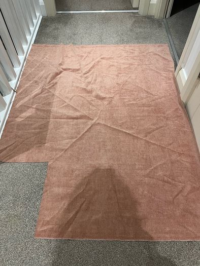 Upholstery fabric - salmon/peach